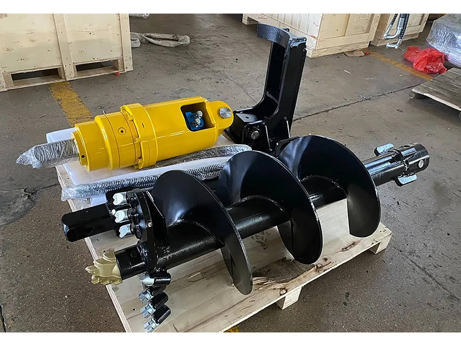 สว่านเจาะดินไฮดรอลิก